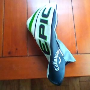 Driver head cover ,slightly used. Callaway epic.